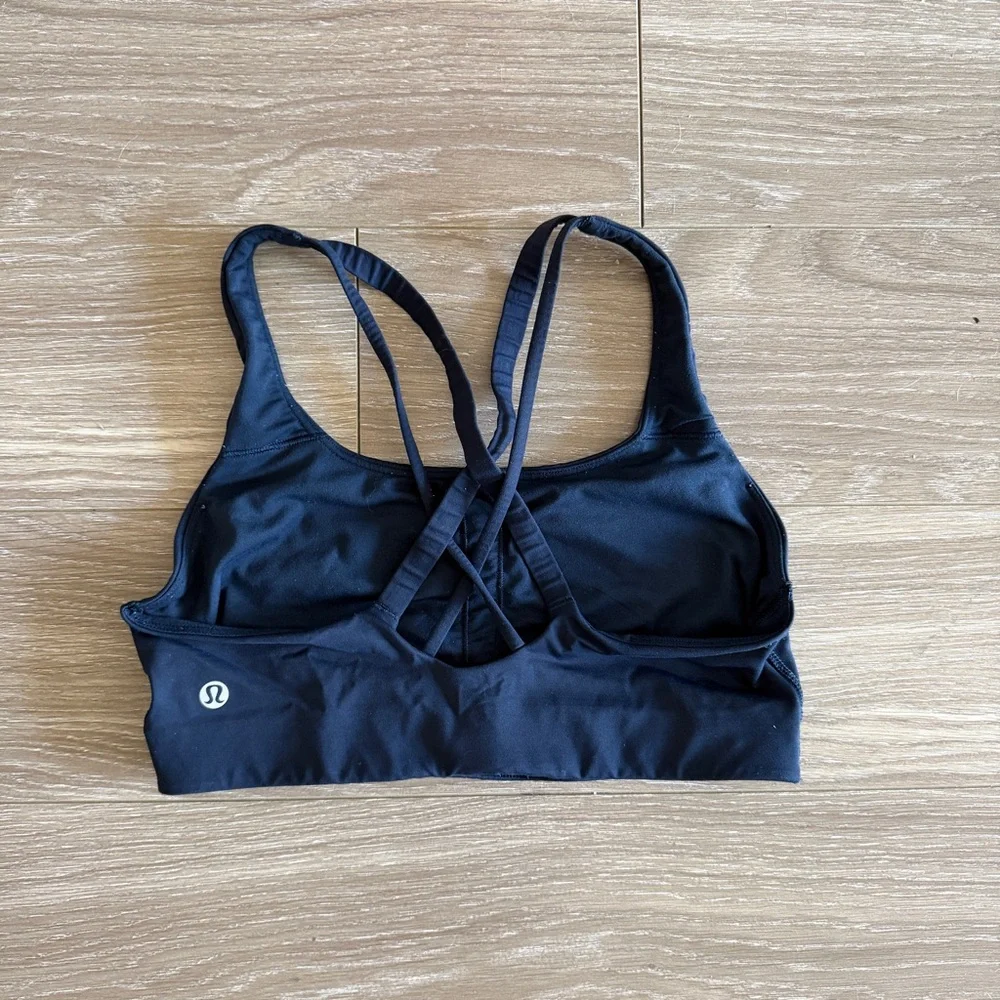 Lululemon Energy Bra Medium Support, B-D Cups *Evolve True Navy size s